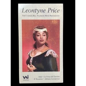 Leotyne Price Opera VHS Complete Bell Telephone Hour Performance